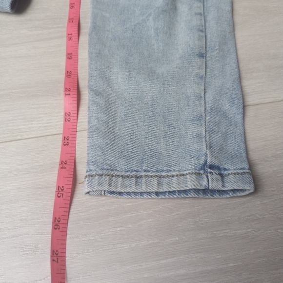 Art Class Girls Hi-Rise Baggy Distressed Jeans, Size 16 - Picture 12 of 12